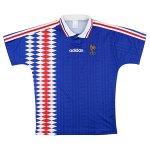 Camiseta Local Francia 1994–1996 · La Racha Invicta de Les Bleus en la Clasificación para la Euro 96