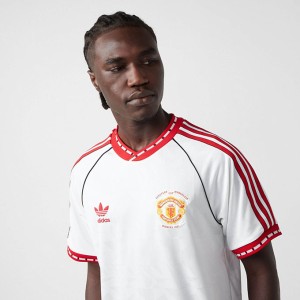 Camiseta de visitante retro Manchester United 1991 Copa de la Recopa de Europa Adidas