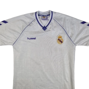 Lanzamiento de la camiseta de local del Real Madrid 1990–92｜Análisis completo del regreso del clásico Hummel