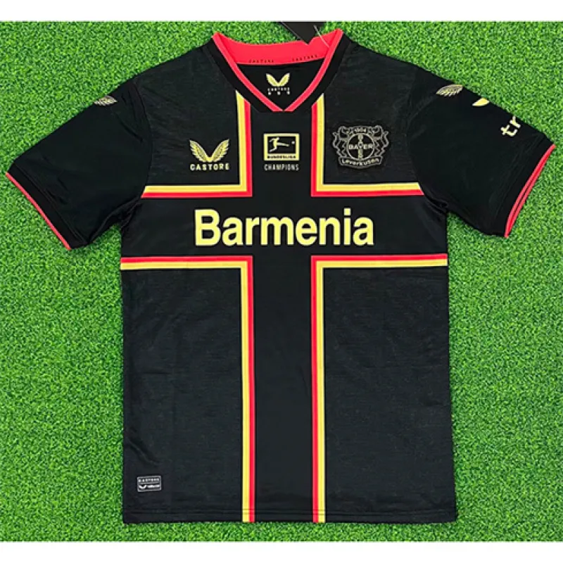 Bayer Leverkusen 2024/25, yellow and black