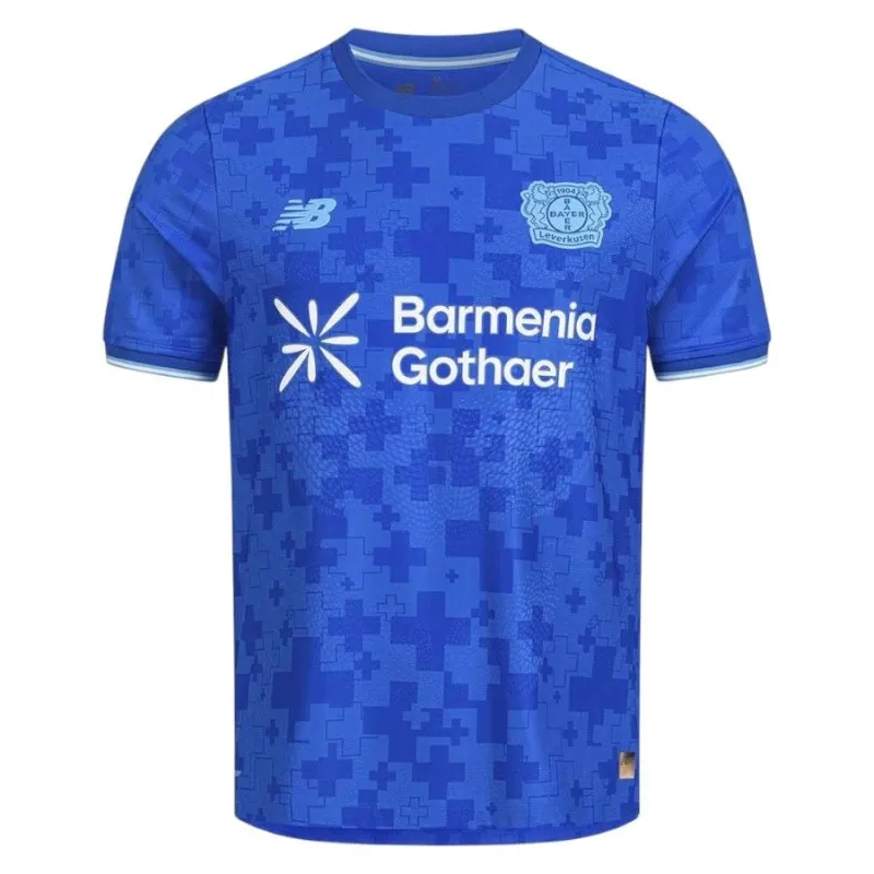 Bayer Leverkusen Tercera Camiseta Infantil 2025/26 - Azul