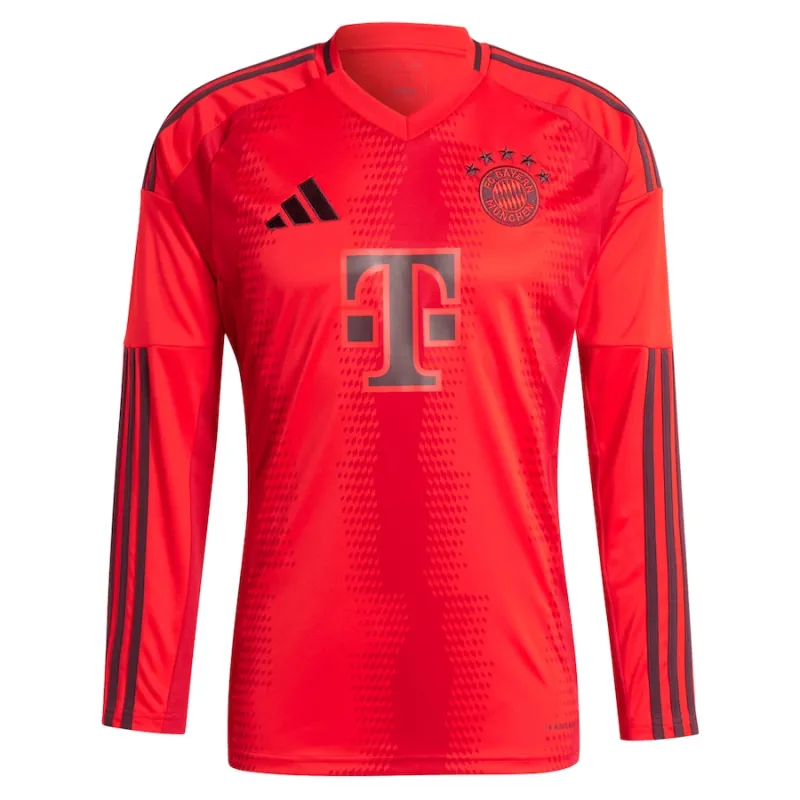 Bayern Munich 2024/25 Maillot Domicile Longues Manches Réplique - Rouge