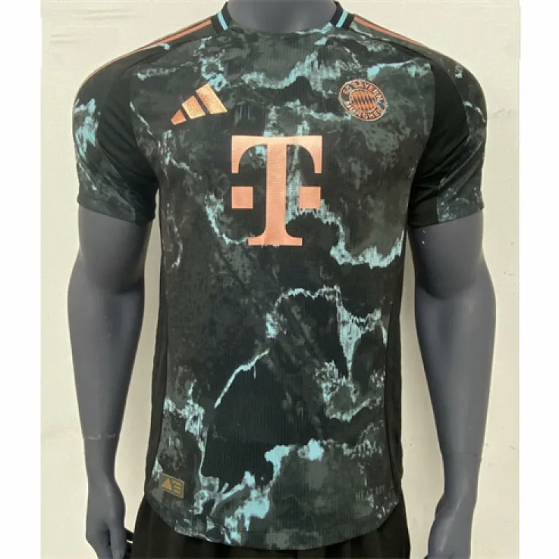 Bayern Munich 2024/25 Away Player Edition Kit - Black