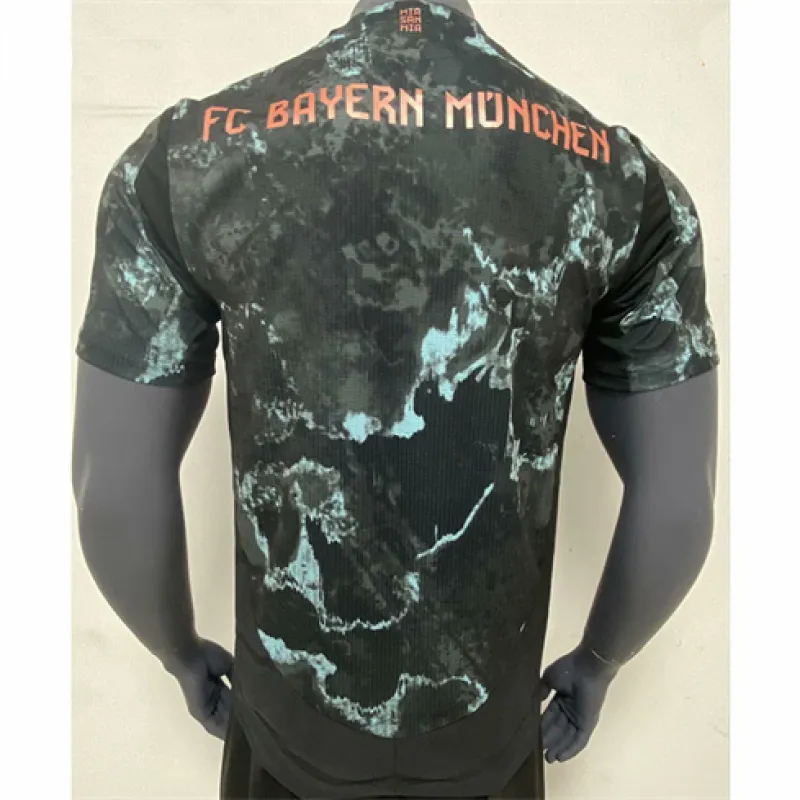 Bayern Munich 2024/25 Away Player Edition Kit - Black