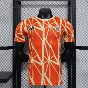 Bayern München Trainingsanzug 2024/25, für Spieler, orange