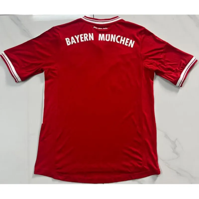 Bayern München 2013 - 2014 Heim-Retro-Trikot - Rot