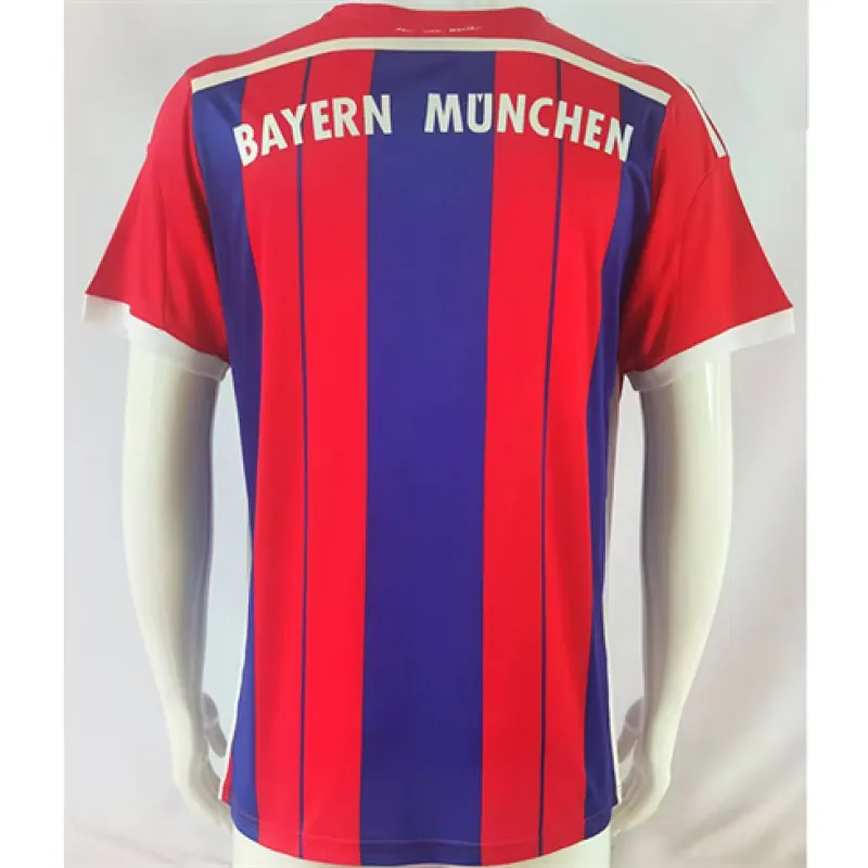 Jersey retro local del Bayern Munich 2014 - 2015 - Azul y Rojo