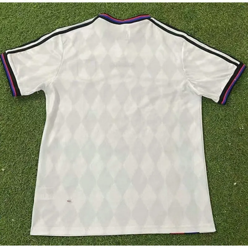 Bayern München 1995 - 1996 Auswärts-Retro-Trikot - Weiß