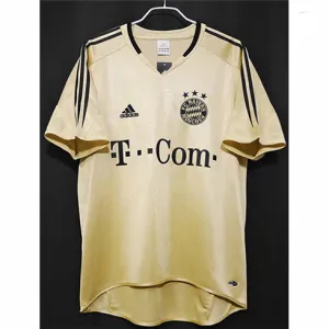 Maillot rétro extérieur du Bayern Munich 2004 - 2005 - Jaune