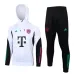 Bayern Munich Children's 2024/2025 Hooded Sportswear - White