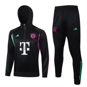 Bayern Munich 2024/2025 Hooded Sportswear - Black
