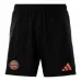 Bayern Munich black away shorts for the 2024/2025 season