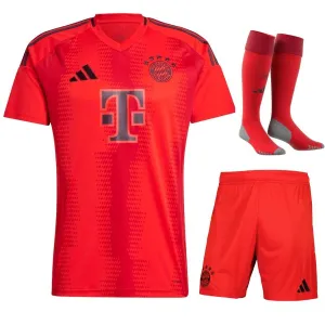 Bayern Munich 2024/25 Kids Home Jersey Set Replica - Red