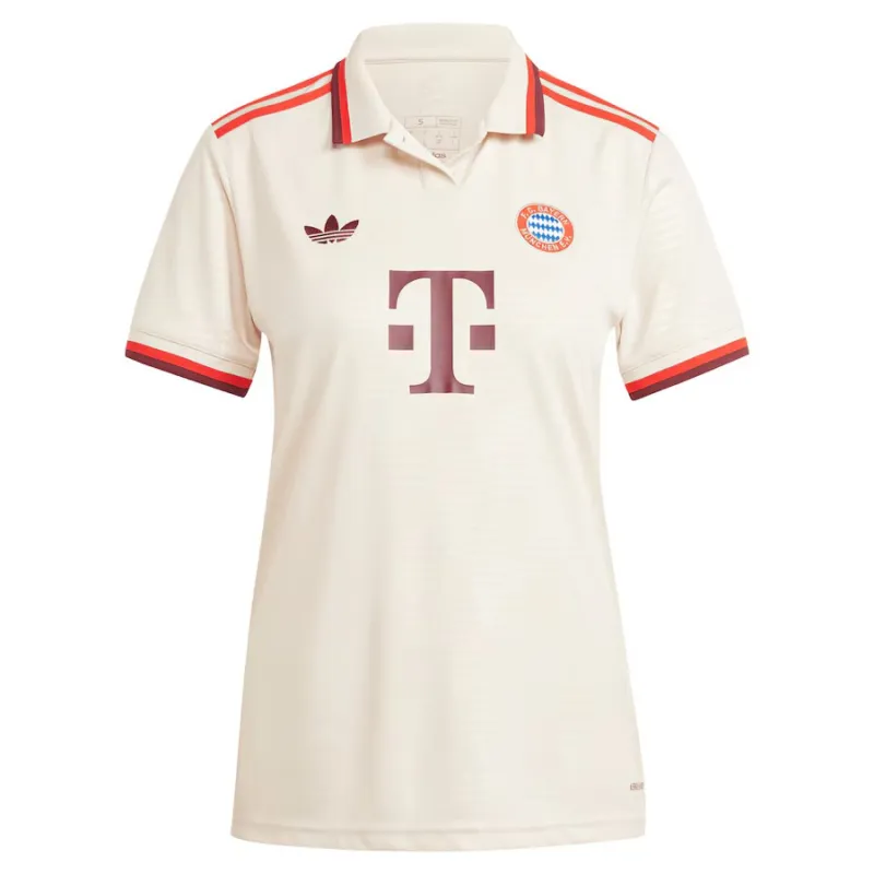 Women's 2024/25 Bayern Munich Third Jersey - Fan Version (Cream)