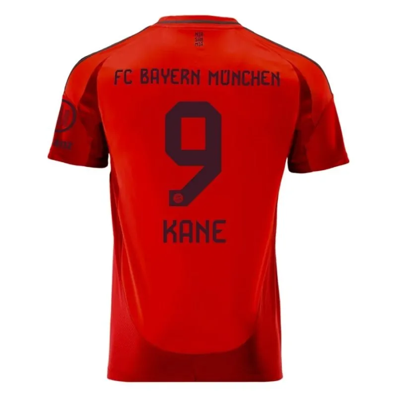 Kids' 2024/25 Bayern Munich Home Star Player Kit - Fan Version (Red, Kane)