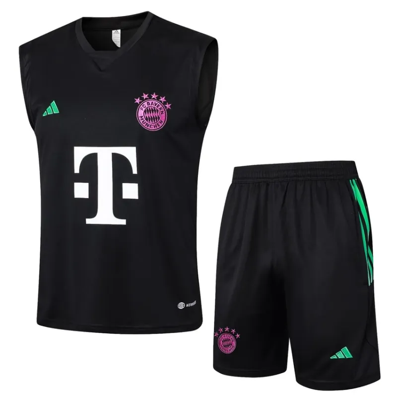 Jeu de SURVETEMENT SHORT du FC Bayern Munich 2024/25 - Noir