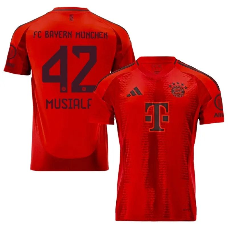 MUSIALA Bayern Munich 2024/25 Home Jersey - Red