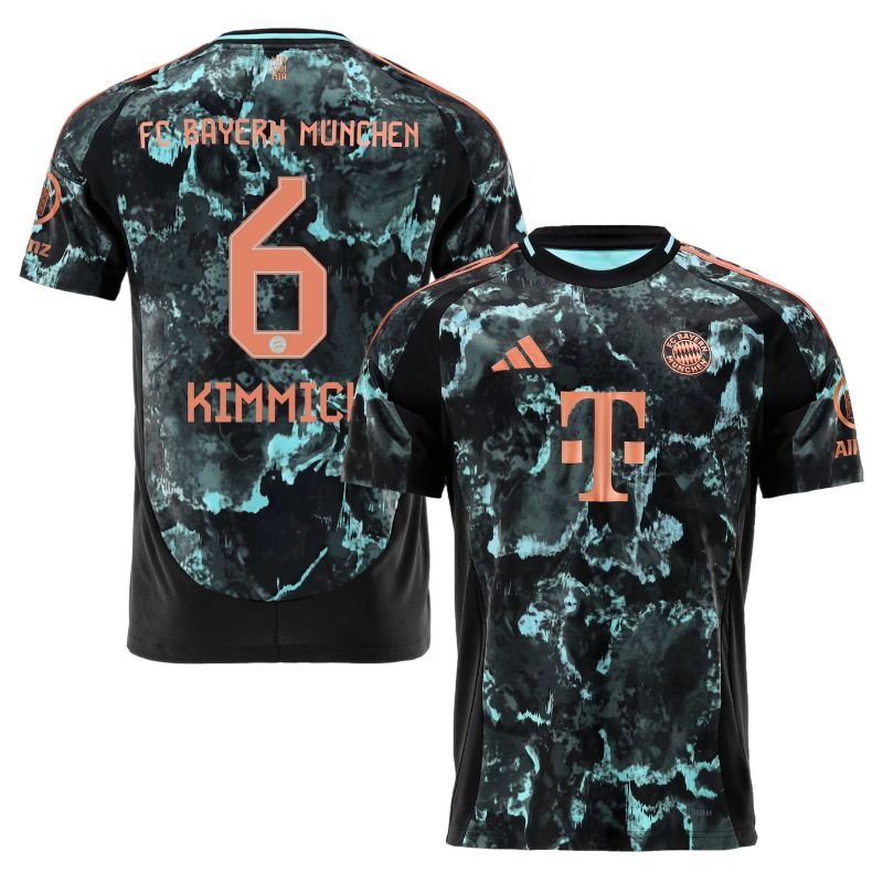 KIMMICH Bayern München 2024/25 Auswärtstrikot - Schwarz