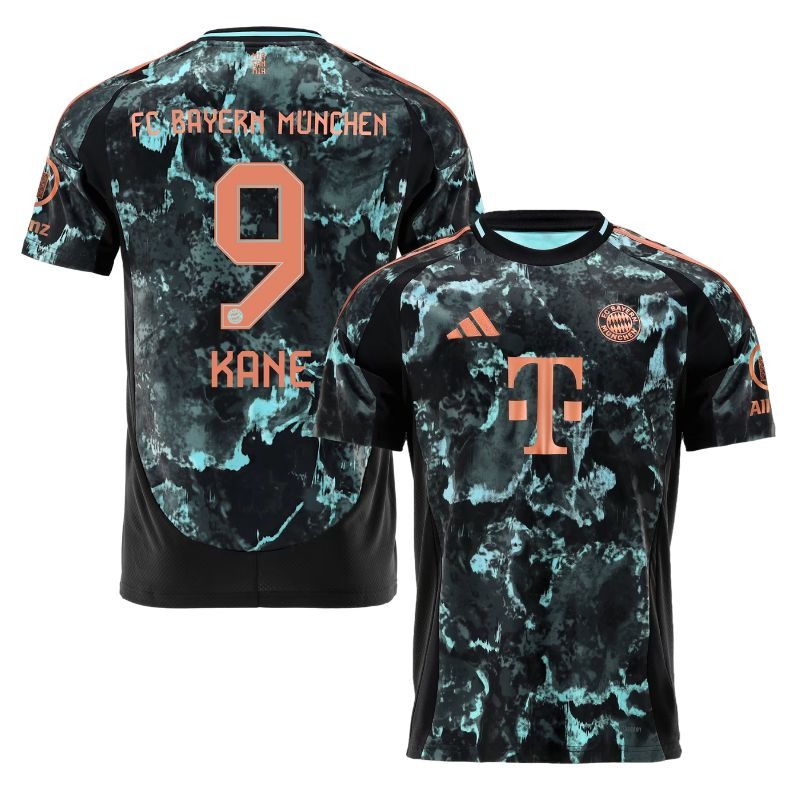 KANE Bayern Munich 2024/25 Maglia Trasferta - Nero
