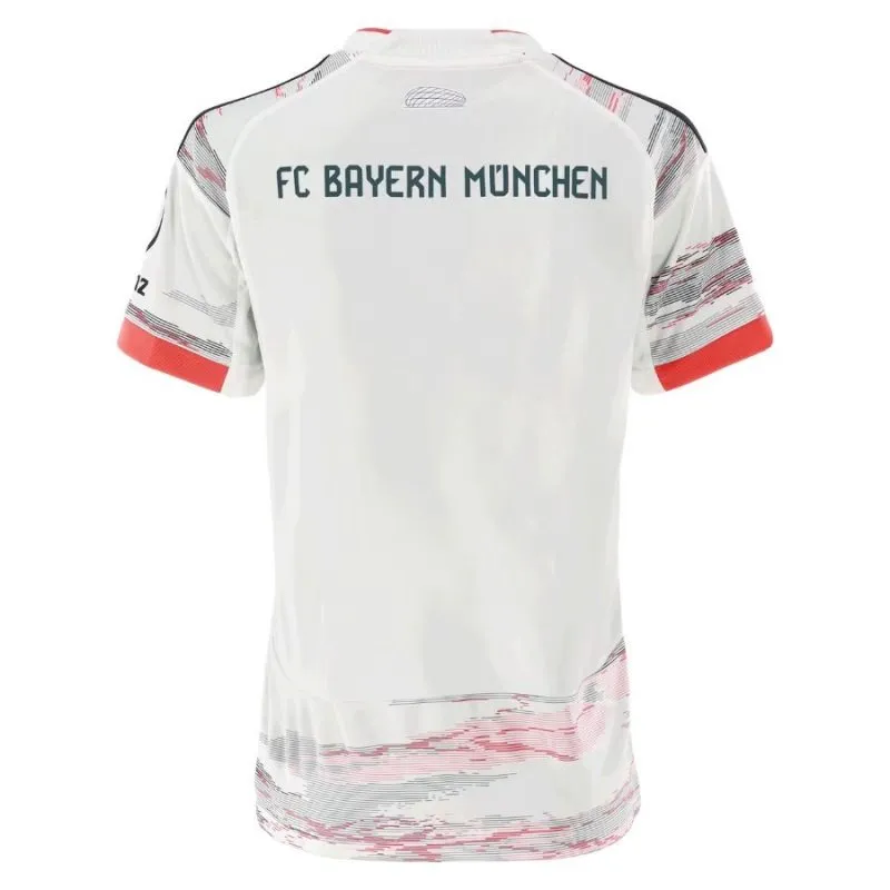 Maglia femminile Bayern Munich 2025/26 trasferta - Bianca