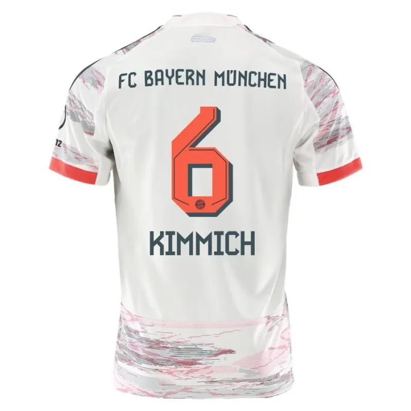 Kit d'enfant KIMMICH Bayern Munich 2025/26 extérieur - Blanc