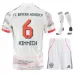 Kit d'enfant KIMMICH Bayern Munich 2025/26 extérieur - Blanc