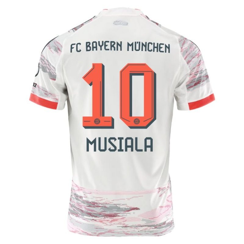 Bayern Munich MUSIALA Kids' Kit 2025/26 Away - White