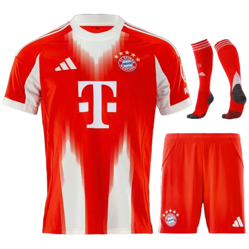 Bayern München Kinder 2025/26 Heim-Kit - Rot