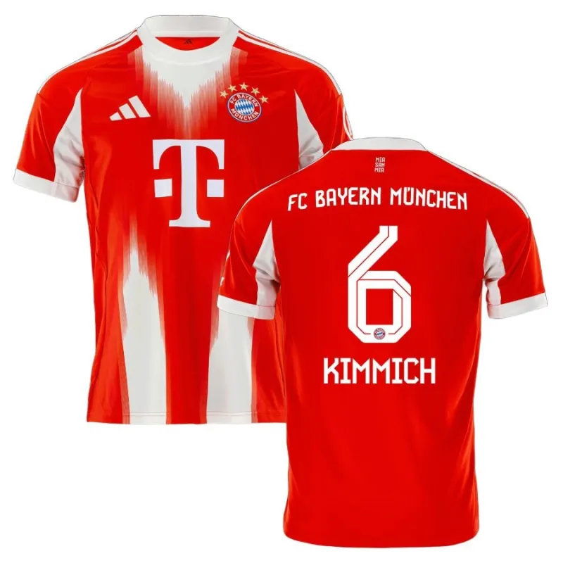 Bayern Munich KIMMICH 2025/26 Home Jersey - Red