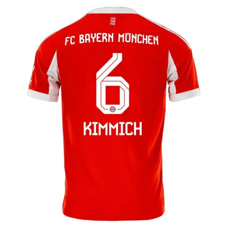 Bayern München KIMMICH Kinder 2025/26 Heim-Kit - Rot