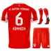 Bayern München KIMMICH Kinder 2025/26 Heim-Kit - Rot