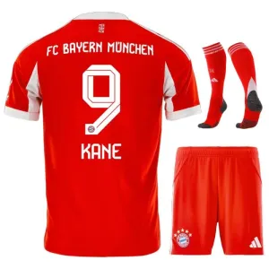 Bayern Munich KANE Enfants 2025/26 Kit domicile - Rouge