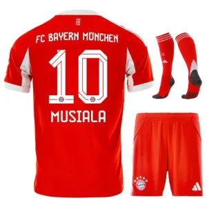 Bayern Munich MUSIALA Enfants 2025/26 Kit domicile - Rouge