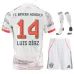 Bayern Munich LUIS DIAZ Tenue Enfant Maillot Extérieur 2025/26 - Blanc