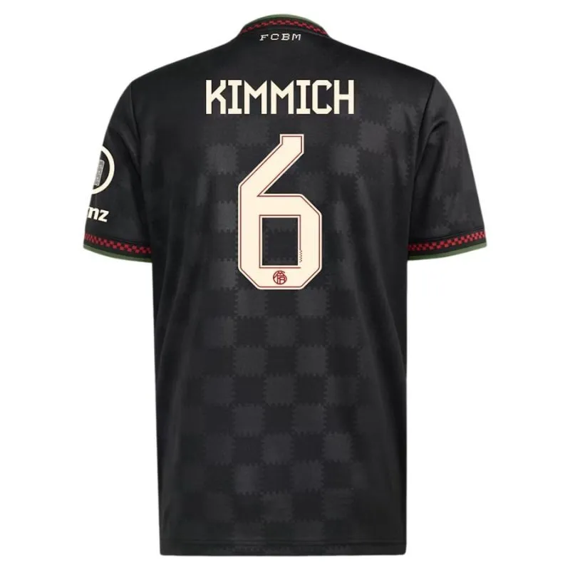 Bayern Munich KIMMICH 2025/26 Troisième Maillot Enfant - Noir