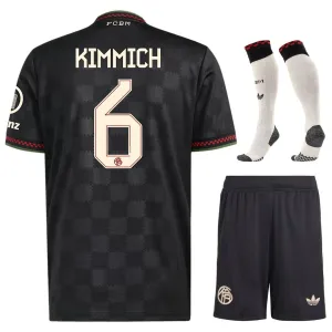 Bayern Munich KIMMICH 2025/26 Troisième Maillot Enfant - Noir
