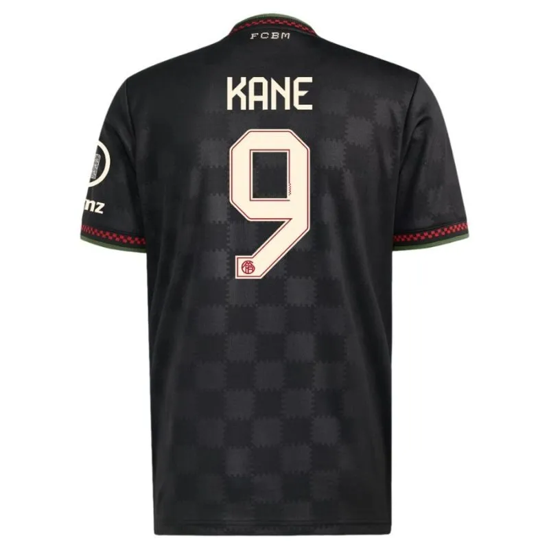 Bayern Munich KANE 2025/26 Troisième Maillot Enfant - Noir