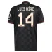 Bayern Munich LUIS DIAZ 2025/26 Troisième Maillot Enfant - Noir