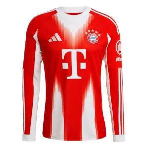Bayern Monaco Manica Lunga Casa 2025/26 - Rosso