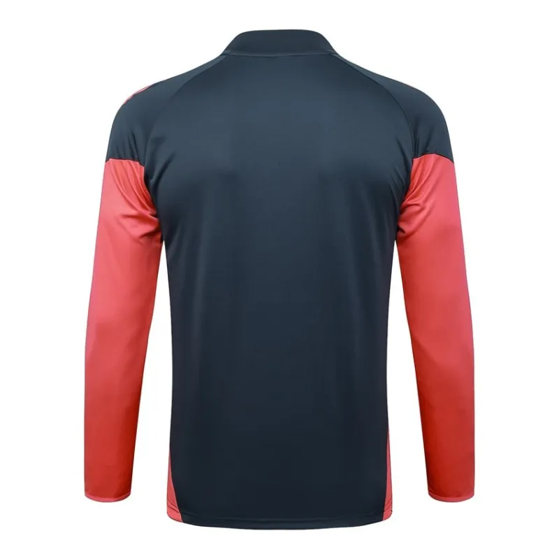 Bayern Munich 2025/26 Tracksuit - Black/Red