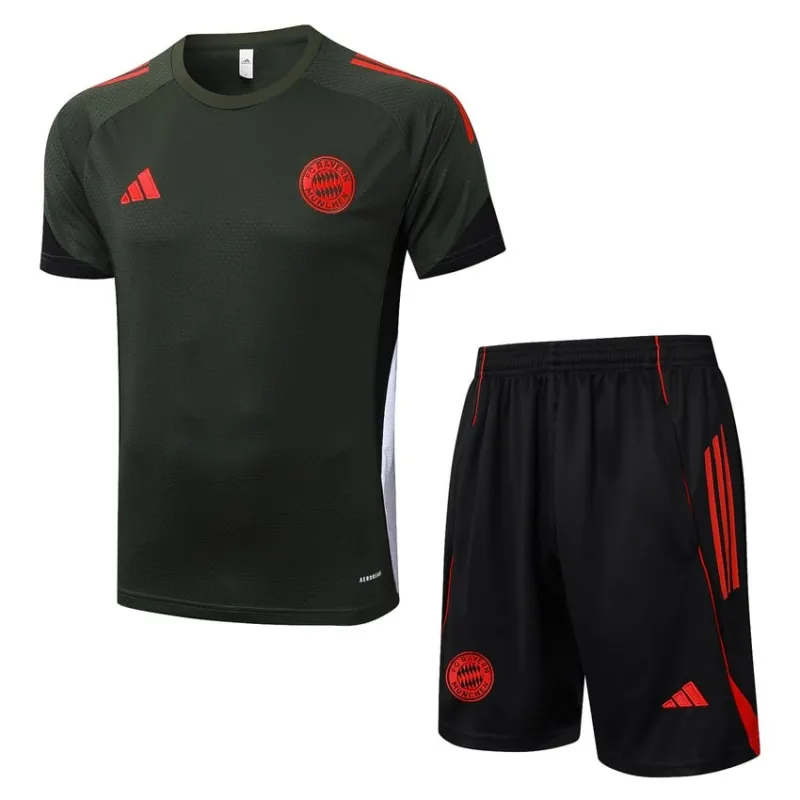 Camiseta de Entrenamiento + Pantalones Cortos Bayern Múnich 2025/26 - Negro