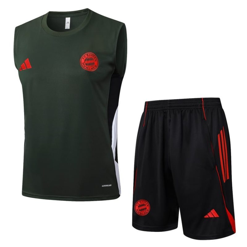 Ensemble Short et Débardeur Bayern Munich 2025/26 - Noir