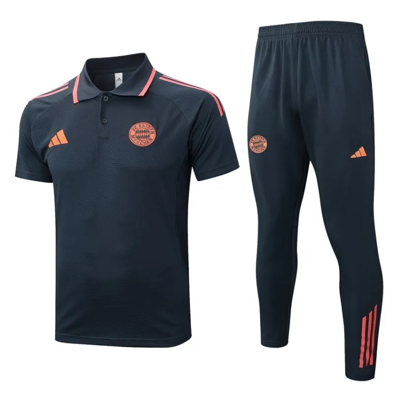 Bayern Munich 2025/26 Sports Polo - Black
