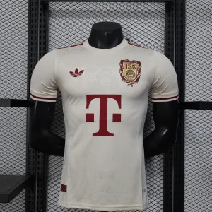 Bayern Monaco Maglia Giocatore Edizione di Anniversario 2025/26 - Bianco