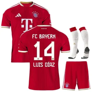 Bayern Munich LUIS DIAZ 2026/27 Home Kids Kit