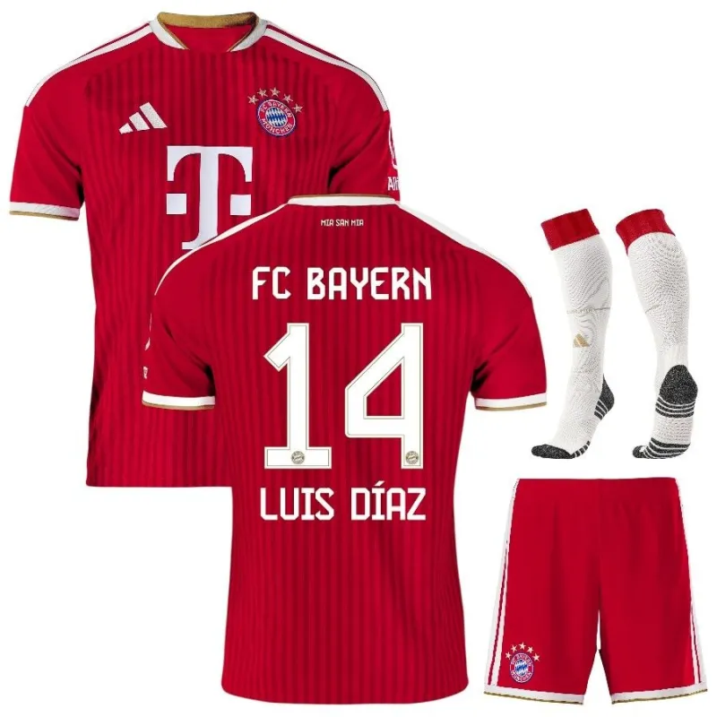 Bayern Munich LUIS DIAZ 2026/27 Home Kids Kit