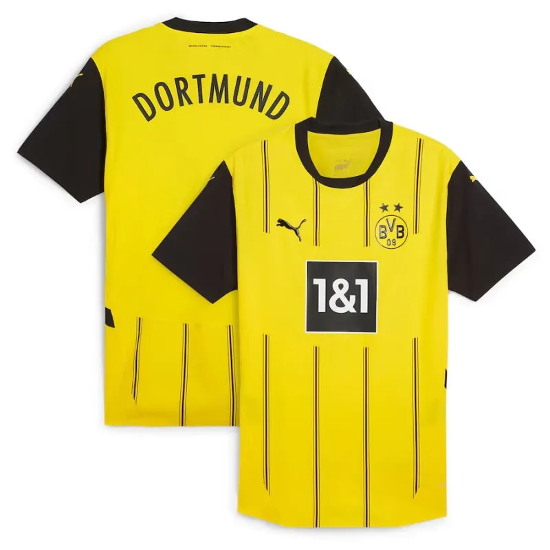 Borussia Dortmund 2024/25 Home Jersey - Player Version - Yellow