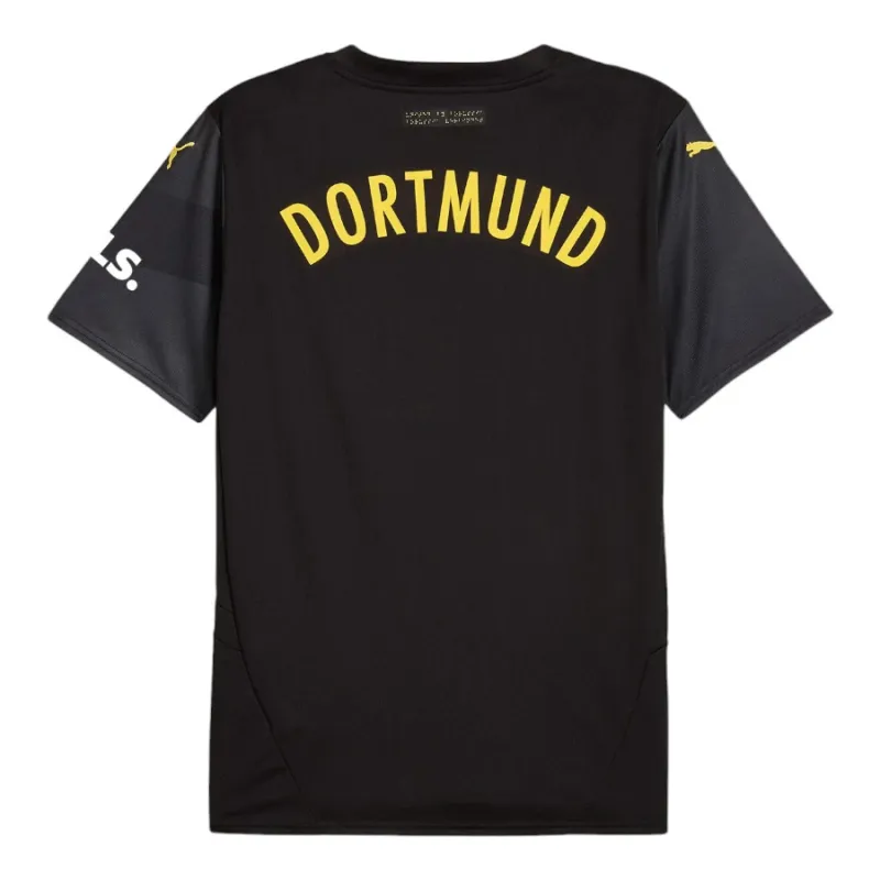 Borussia Dortmund 2024/25 Maillot Extérieur Enfant Réplique - Noir