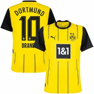 BRANDT Borussia Dortmund 2024/25 Heimtrikot Replica - Gelb