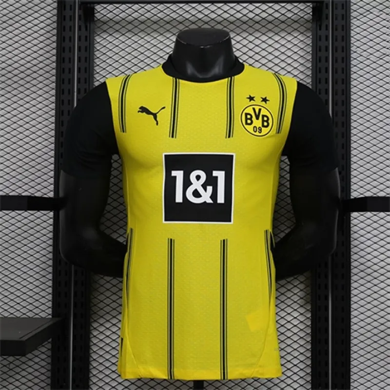 Borussia Dortmund 2024/25 maglia di casa, versione giocatore, gialla